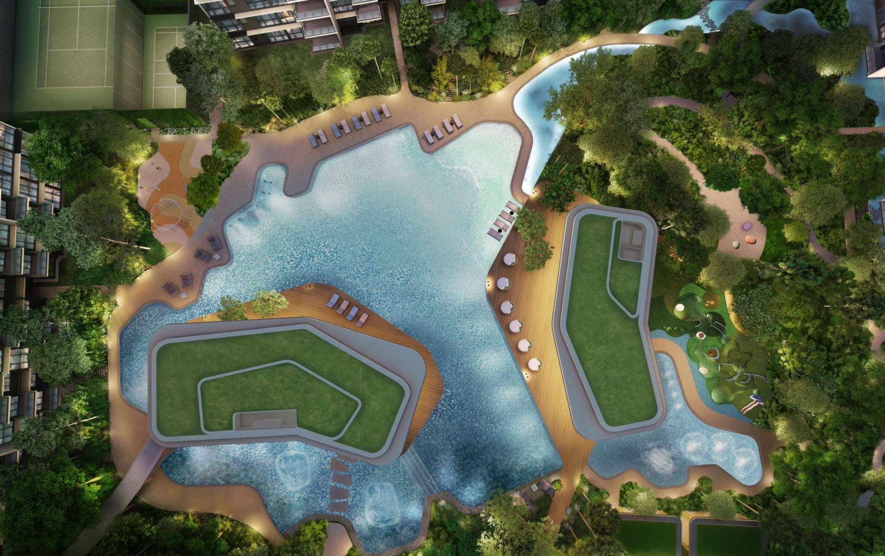 Park East from above (artist’s impression)
