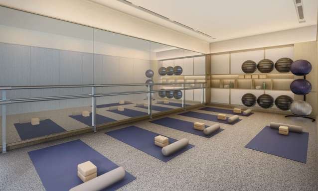 Dance studio and yoga room (artist’s impression)